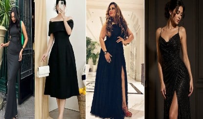 Party में दिखना है सबसे स्टाइलिश? ट्राय करें ये लेटेस्ट Black Dress Designs