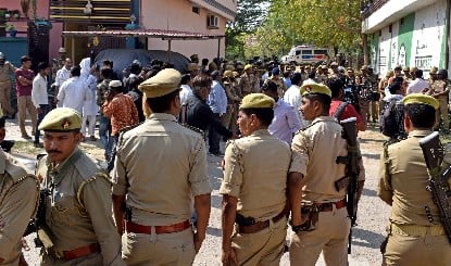 मथुरा में खूनी खेल: पत्नी की गोली मारकर हत्या, फिर पति ने भी दे दी जान