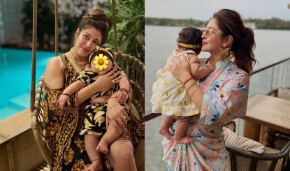 Sonarika Bhadoria ने पहली बार दिखाया बेटी Virika का चेहरा, क्यूट वीडियो ने जीता फैंस का दिल
