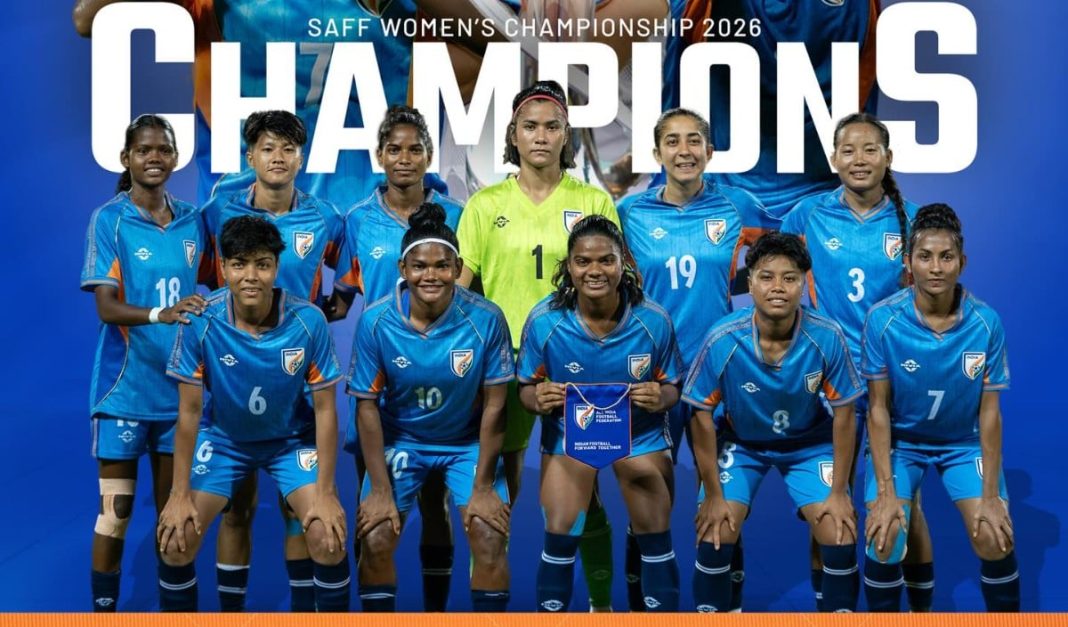 भारतीय महिला फुटबॉल टीम ने रचा इतिहास, बांग्लादेश को हराकर छठी बार जीता SAFF Championship खिताब