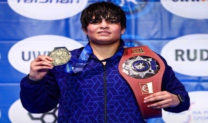 Wrestling World Championship में Kajal Dhonchak का दबदबा, लगातार दूसरी बार जीता Gold; Tanu और Savita को Silver