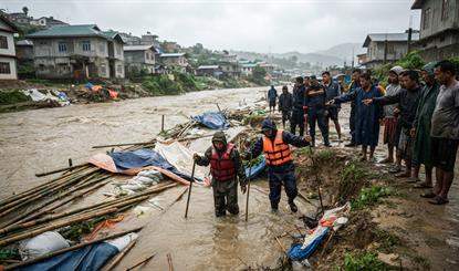 Manipur में भारी बारिश से अचानक आई बाढ़, Churachandpur में एक व्यक्ति लापता; राहत-बचाव अभियान जारी