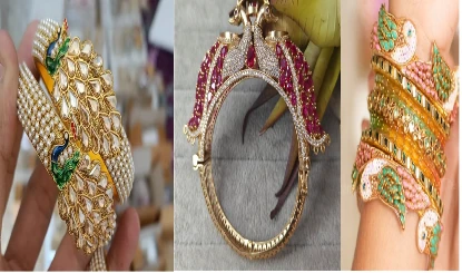 Ethnic Style Guide: सावन में बनारसी साड़ी और सूट के साथ पहनें ये ट्रेंडी Peacock Design कड़े, मिलेगा रॉयल लुक