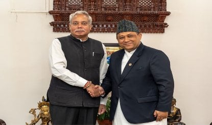 नेपाल में भारतीय राजदूत नवीन श्रीवास्तव की विदाई मुलाकात, द्विपक्षीय सहयोग पर जताया आभार