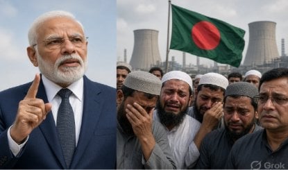बांग्लादेश को भारत का बड़ा झटका! अडानी पावर की सप्लाई आधी होने से बिजली संकट गहराया