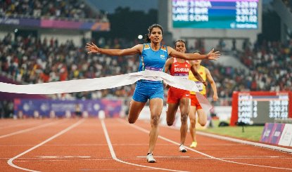 Asian Games 2026 में भारत का जलवा! Women 4x400m Relay टीम ने जीता Gold, बहरीन को पछाड़ा