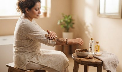 करवा चौथ से पहले घर पर करें बॉडी पॉलिशिंग, बिना पार्लर जाए त्वचा को बनाएं मुलायम और चमकदार