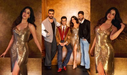 Khushi Kapoor और Vedang Raina के रिश्ते पर करण जौहर के शो में क्या बोलीं Janhvi Kapoor? एक बयान से फिर तेज हुई डेटिंग की चर्चा