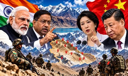 लद्दाख पर चीन की आपत्ति का भारत ने दिया दोटूक जवाब, 28 जगहों के नाम पर बढ़ा विवाद